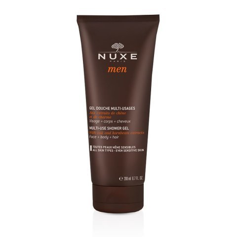 Nuxe Men Gel Douch 200 ml. - Erkekler için Çok Amaçlı Duş Jeli